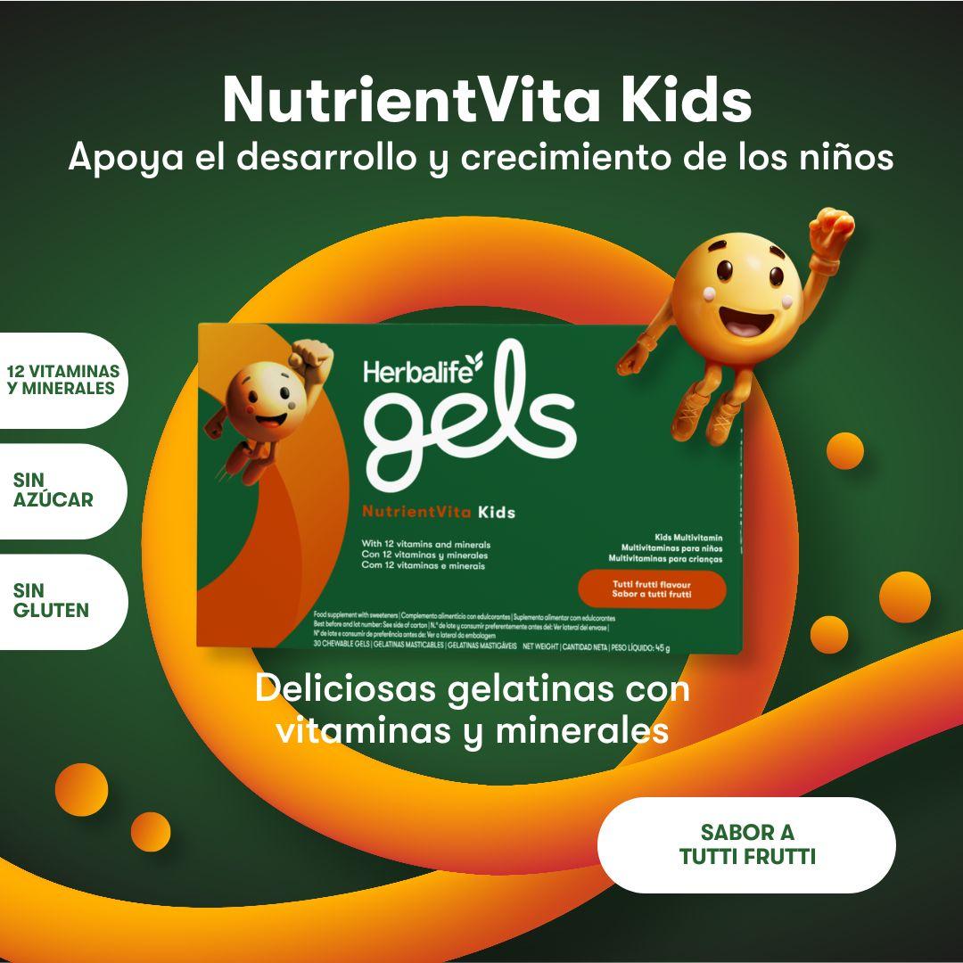 Nuevo! Herbalife Gel NutrientVita Kids (para niños) – HL Tienda ES, image size:1080x1080