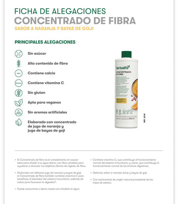 Concentrado de fibra nuevo !