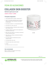 Cargar imagen en el visor de la galería, Colágeno - Collagen Skin Booster - Fresa y limón 171 g