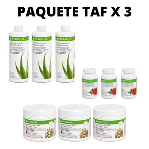 chupa panza - paquete taf herbalife