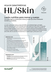 ✨Nuevo✨ HL/Skin Loción Nutritiva para Manos y Cuerpo 147ml