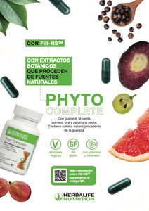 phyto complete Herbalife para bajar de grasa abdominal y bajar de grasa