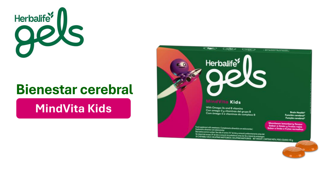 Nuevo! Herbalife Gel MindVita Kids (para niños)