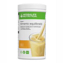 Cargar imagen en el visor de la galería, Batido Formula 1 Herbalife para preparar una comida equilibrada con proteínas, vitaminas y minerales. Sabor Platano